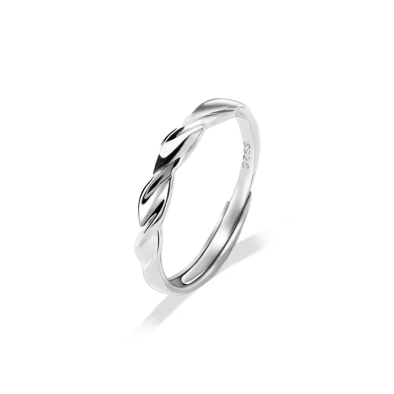 Chongqing Gold Store S925 Silver Rings Unisex-5