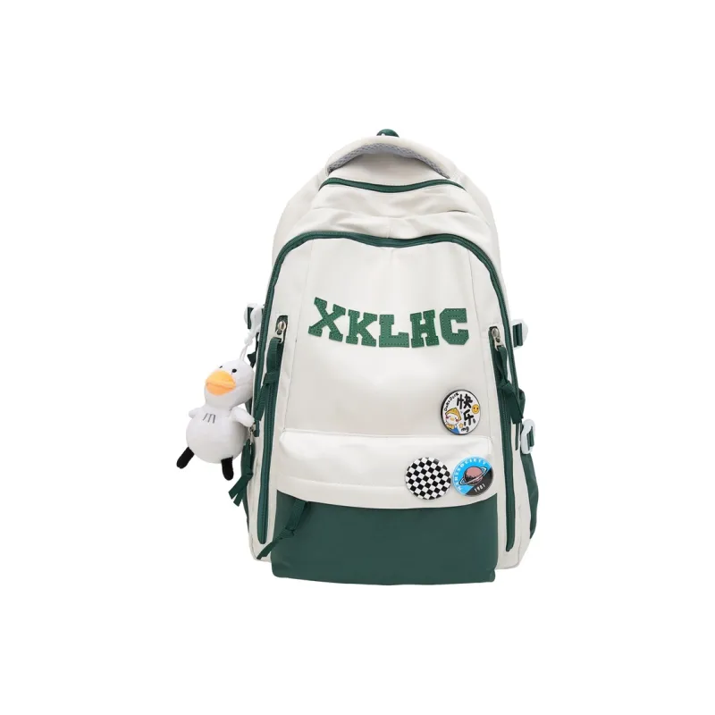 BRABOSTON Nylon Backpack Unisex Black/Khaki/Blue/Red/Green-7