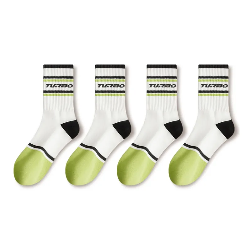 JIAZINI Running Socks Men's 4 Pack-4