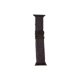 Apple Parachute Buckle Woven Nylon Loop Black Mesh Gray