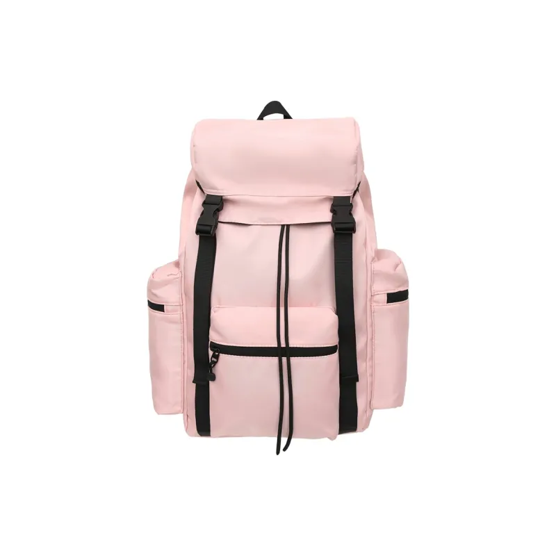 Yalu Nylon Backpack Regular Unisex Light Green/Pink/Khaki/Army Green/Blue/Black-5