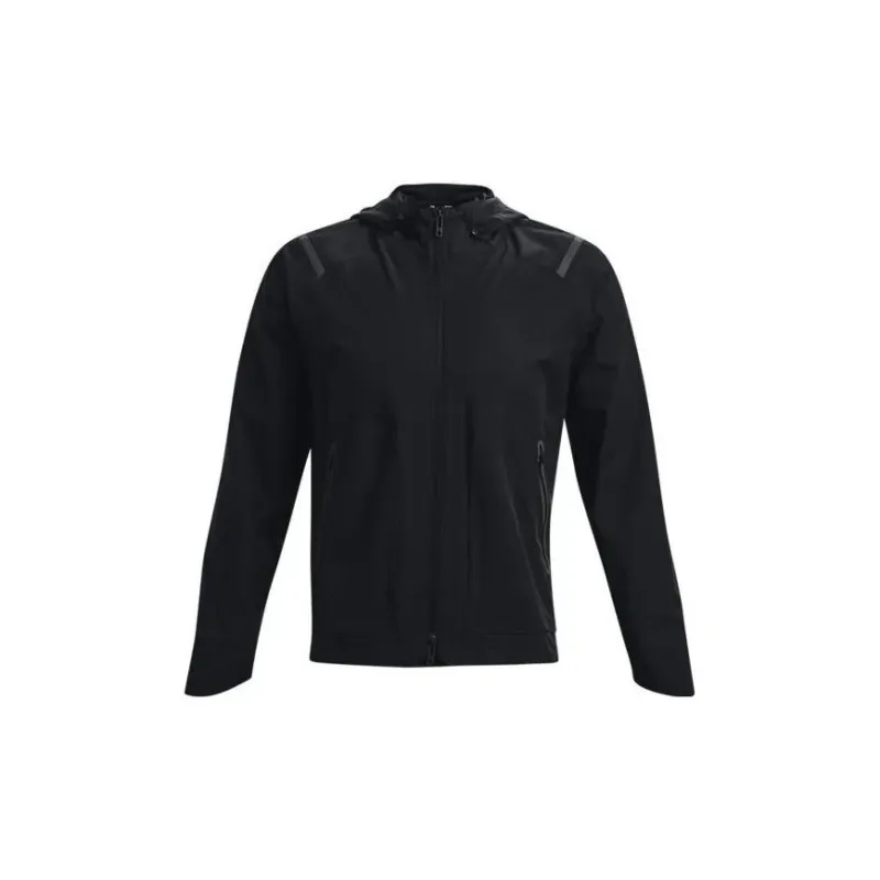 Under Armour UA Sun Protection Series Jackets Coats Men's Black Comes With Necklace-1