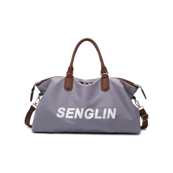 LEXI Oxford Travel Bag Unisex Taro Paste Caramel Dark Blue Purple Black