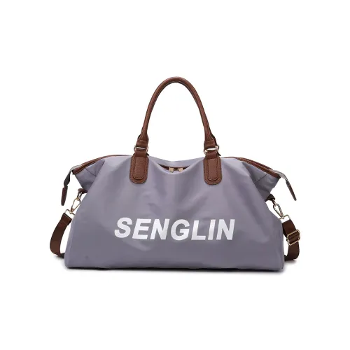 LEXI Oxford Travel Bag Unisex Taro Paste Caramel Dark Blue Purple Black