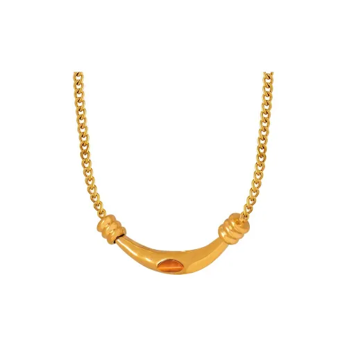 KING OF BLING Titanium Steel Necklaces Women's