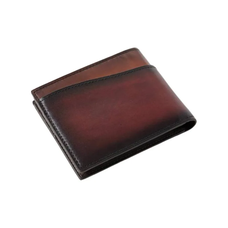BERLUTI Calfskin Wallet Men's Brown-1