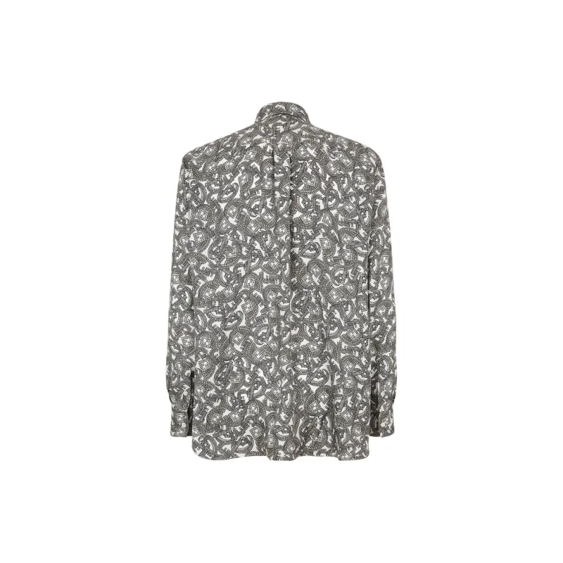 FENDI Allover Ff Jewel Printed Long Sleeved Shirt-1