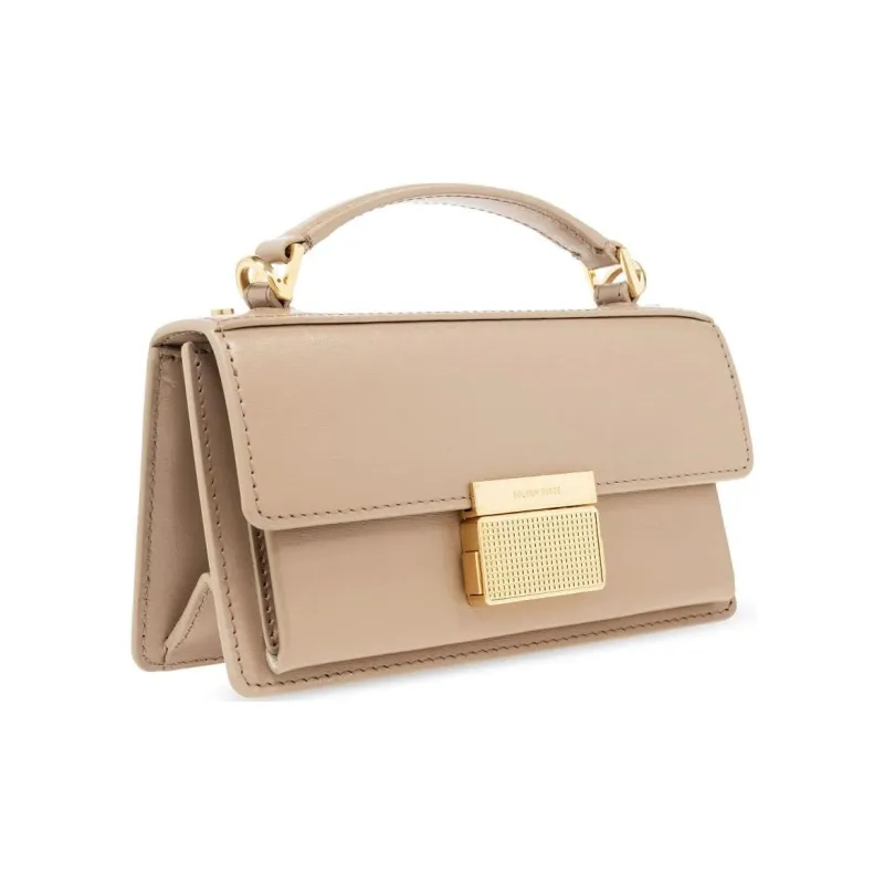 Golden Goose Calfskin Shoulder Bag Crossbody Bag Handbag Small Size Women's Light Umber-1