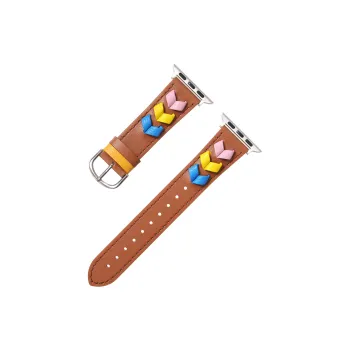 NCFCK Watch Band Apple Compatibility Leather
