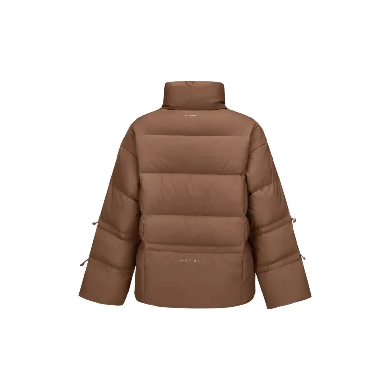 Skechers Down Jacket Women's Coffee Brown-1