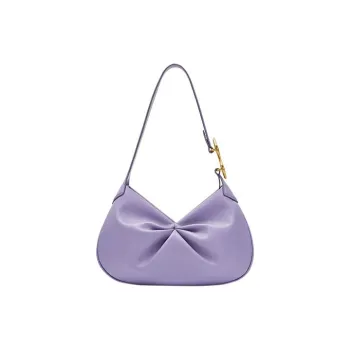 ZESH Ruyi INFINITY Shoulder Bag Commute Handheld Shoulder Bag Trumpets Women's Lavender/White