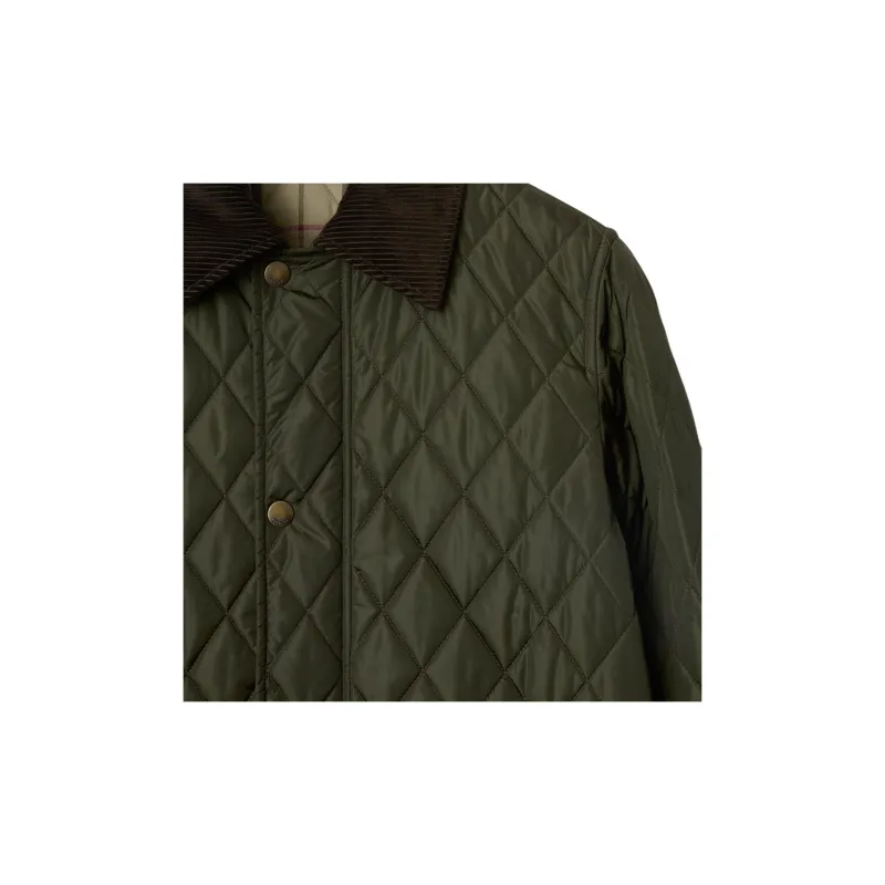 Burberry Quilted Jacket Shale/Brush Ip Check-4