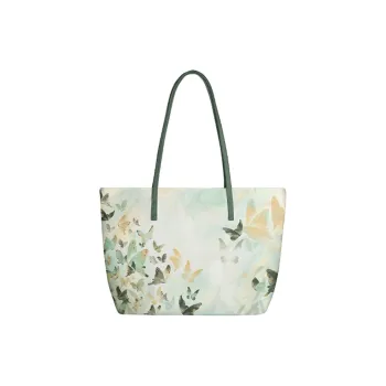 AOSONG Suede Technology Fabric Tote Bag, Shopping Bag, Shoulder Bag Unisex Multicolor