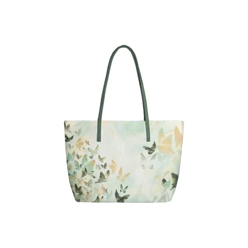 AOSONG Suede Tech Fabric Tote Bag Shopping Bag Crossbody Bag Shoulder Bag Unisex Multicolor