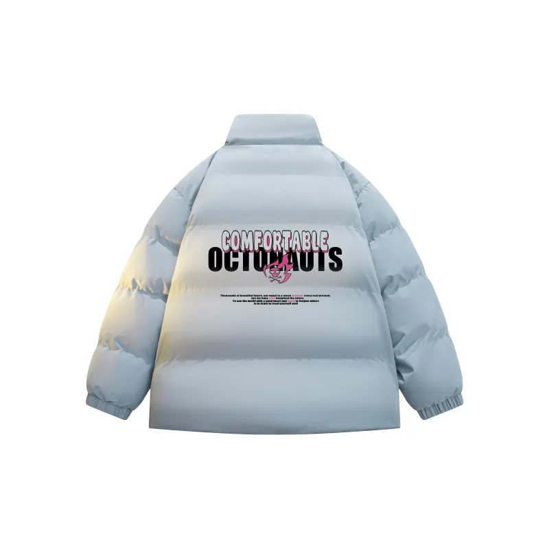 Small Columns Under The Sea Puffer Jacket Unisex-12