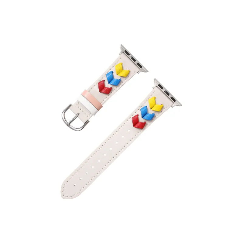 NCFCK Watch Band Apple Compatibility Leather-3