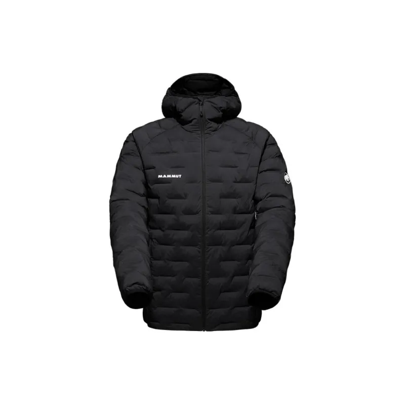 MAMMUT Sender Puffer Jacket Unisex Black Comes With Necklace-1
