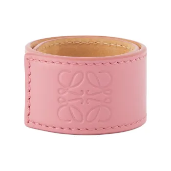 LOEWE Leather Bracelets Women's Pink