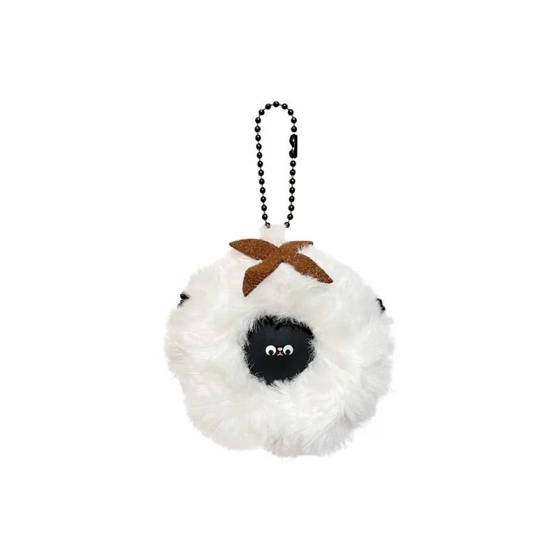 Baimao Plush+PVC+Metal Keychains Unisex-1