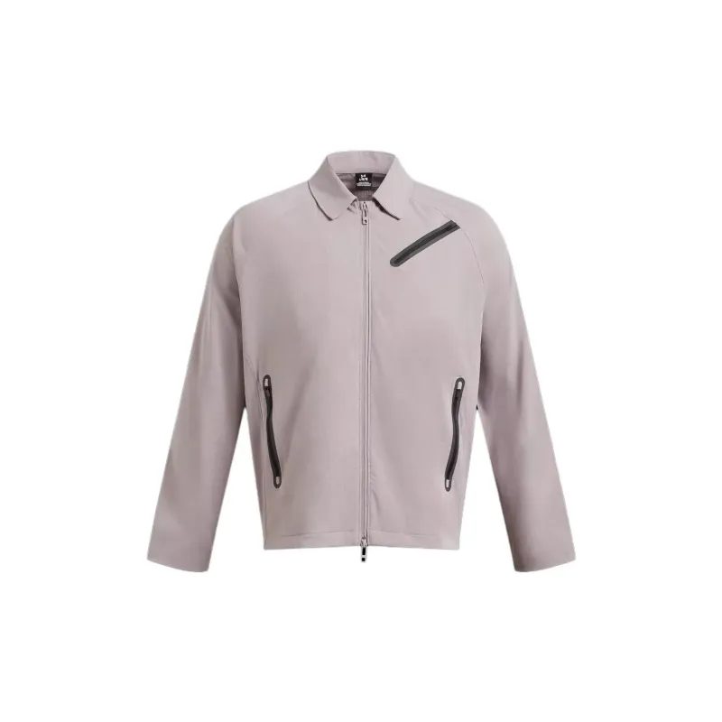 Under Armour Unstoppable Jackets Coats Men's Lipstick Carp Gray Comes With Necklace-1