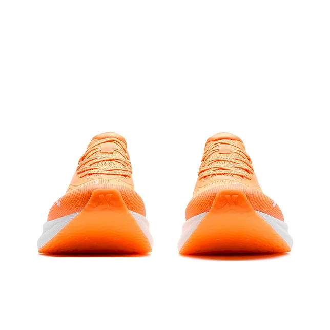XTEP Two Thousand Kilometers 2.0 Running Shoes Men Low Top Highlight Orange/Neon Sunset Orange-5