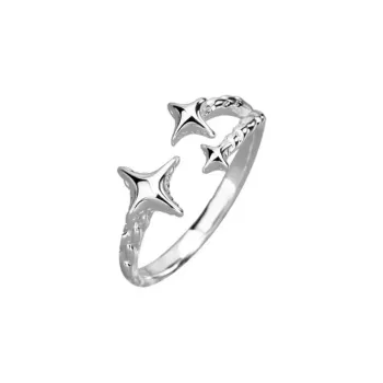 J&KINGLAY S925 Silver Rings Unisex