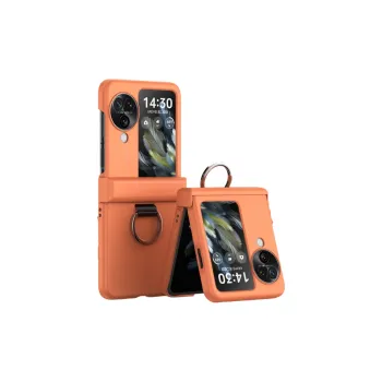 ZHUOJI TPU Material New Skin Feel Ring Buckle Advanced Phone Case Applicable OPPO Find N3 Flip