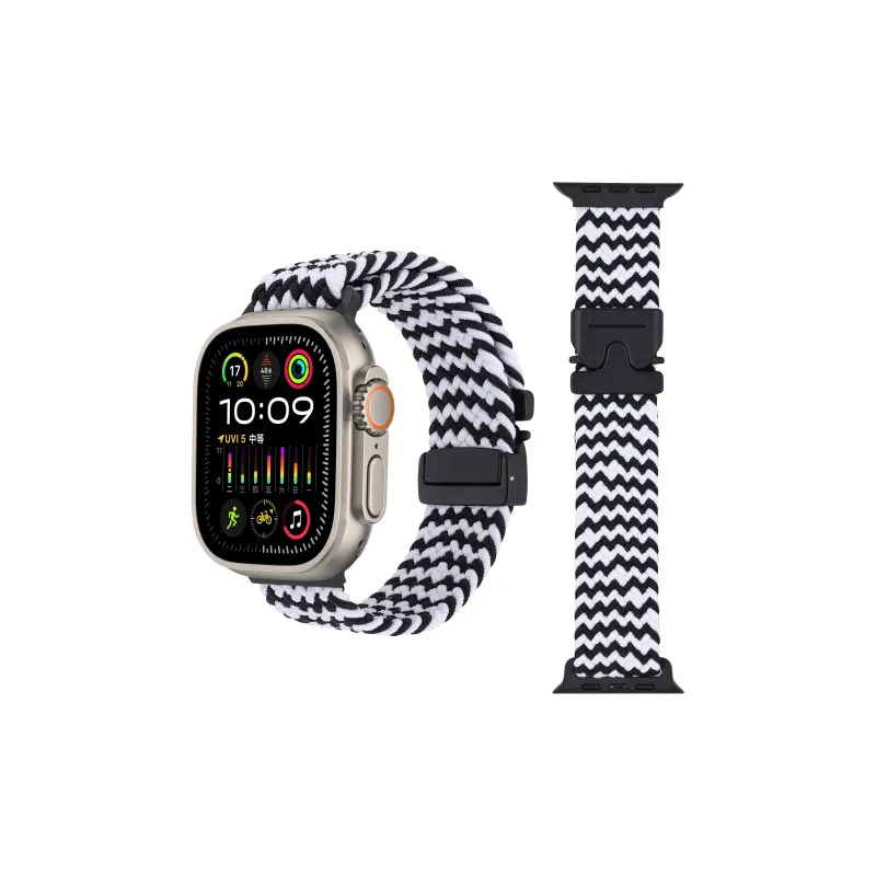 Small Bones Watch Band Apple Compatibility 49mm Nylon Material-27