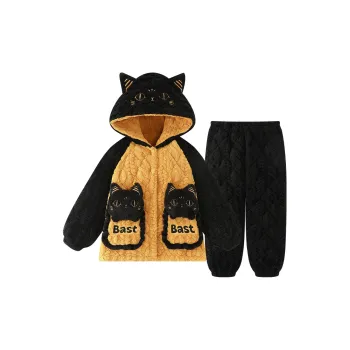 O'MESIK Pajama Set Women's Black