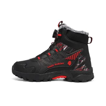 Caddy Wolfclaw Outdoor Shoes Men High Top Black Red Black Blue