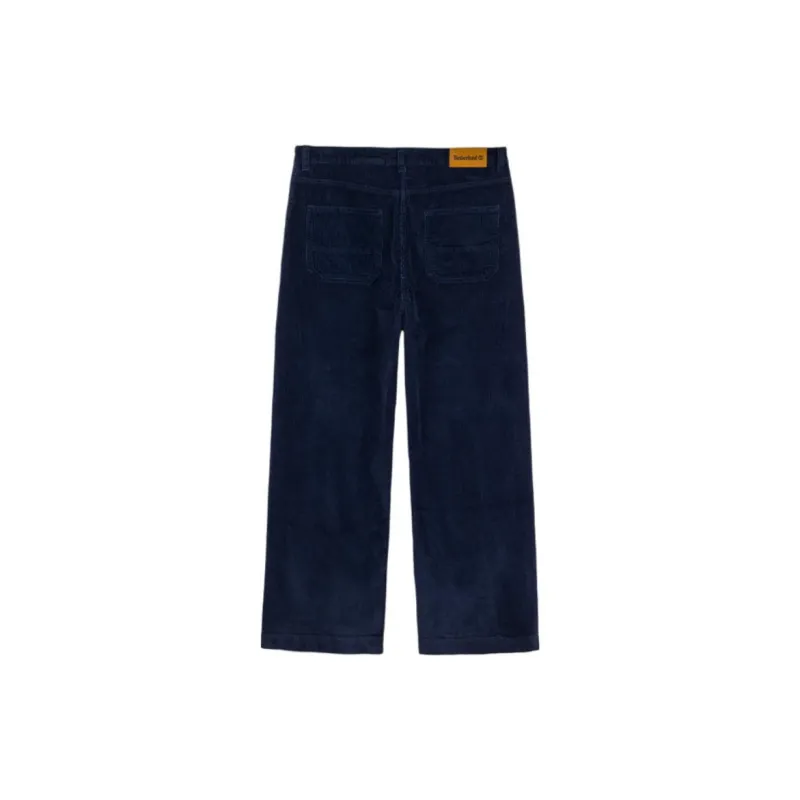 Timberland Casual Pants Women's Marine Wool Dark Blue-1