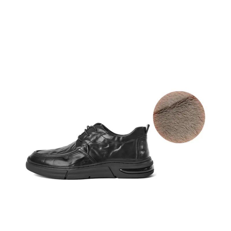 BELLE Casual Shoes Men's Black Unlined Innerwear-0