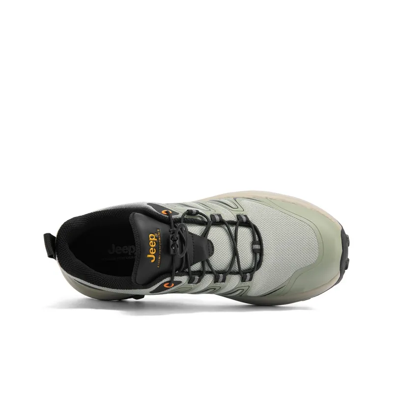 Jeep Cushioning Anti Slip And Wear Resistant Coverage Lightweight Low Top Outdoor Shoes Men's-3