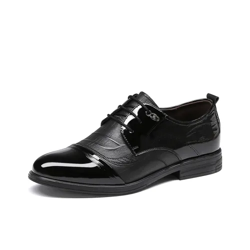 Spider King Dress Shoes Men's Black