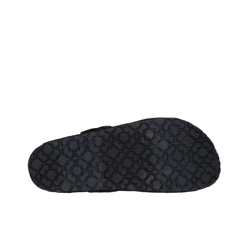 Skechers Relaxed Fit Odor Resistant, Abrasion Resistant Closed Toe Slippers Women's Black-4