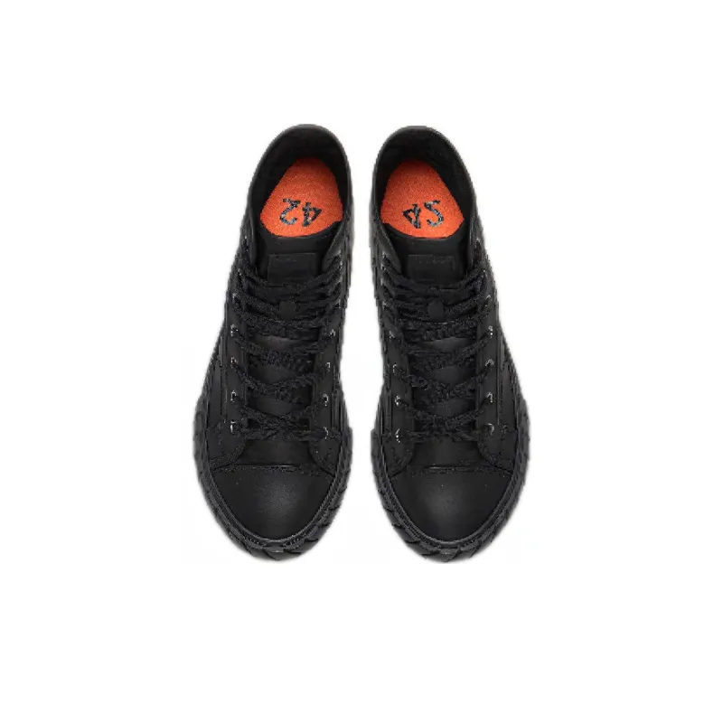 Both Tyres Canvas Shoes Men's Black White-2