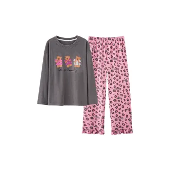 CAIHENGTONG Pajama Set Women's Dancing Bear