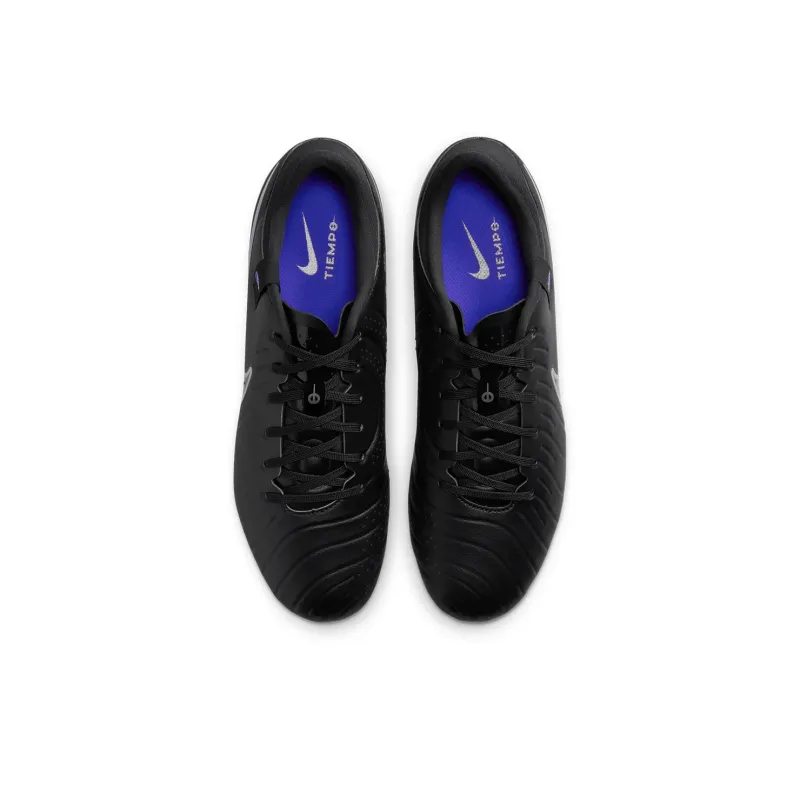 Nike Tiempo Legend 10 Academy Hg Spikes 'Black Hyper Royal Chrome'-3