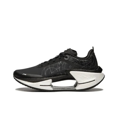 LiNing Shadow 3 ESSENTIAL Cushioning Support Rebound Low Top Running Shoes Men's Black