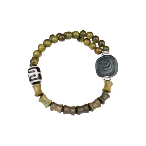Magic Circle Green Sandalwood Bracelets Unisex