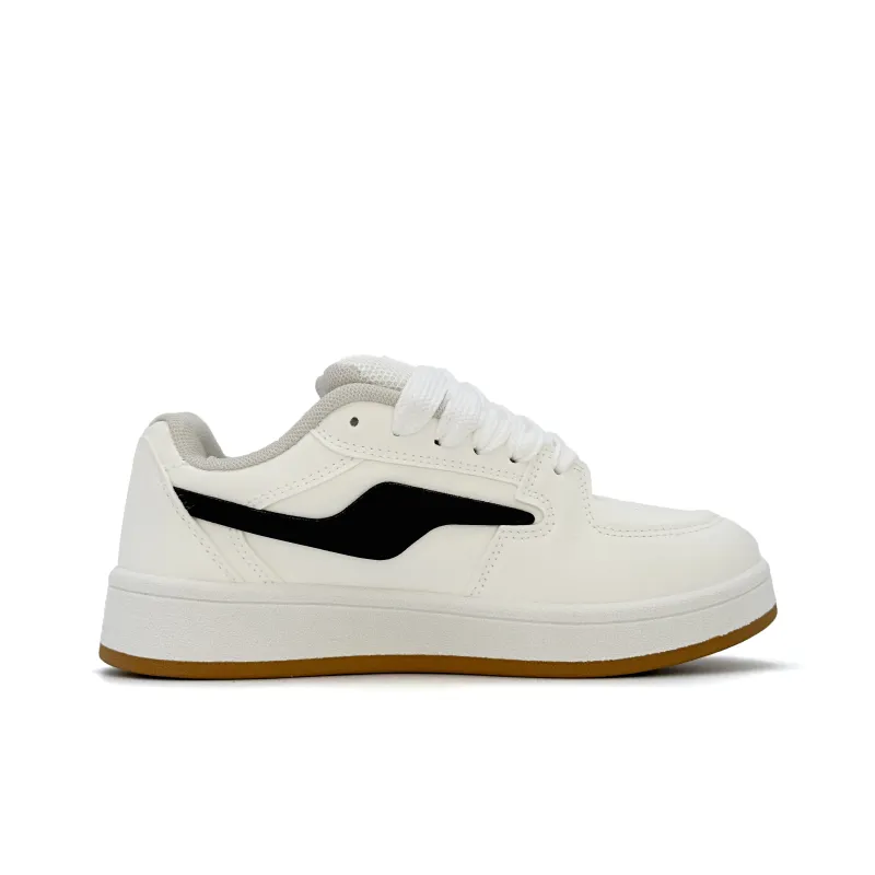 UNIITY White Puffy Shoes Water-Resistant Wear-Resistant Lightweight Low-Top Skateboard Shoes Women's Box Included-7