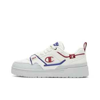 Champion Low Top Skateboard Shoes Unisex Milk White/Daya Gray