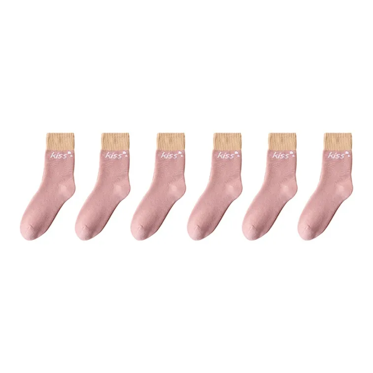 Cotton Gene Mid Calf Socks Women's Combo Set-32