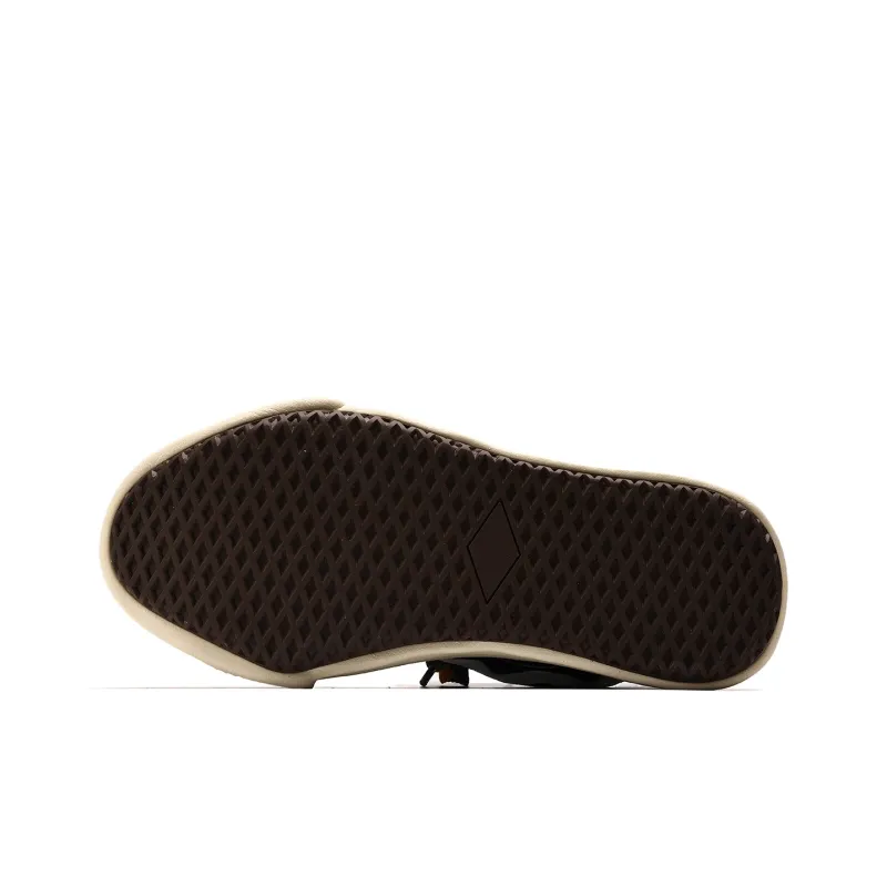 Fang Sanhuo Coverage Anti Slip And Wear Resistant Low Top Skateboard Shoes Unisex Black-4