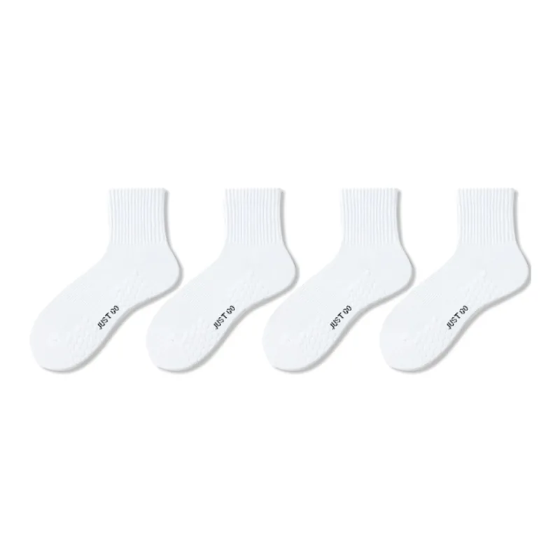 JIAZINI Mid Calf Socks Men's 4 Pack-4