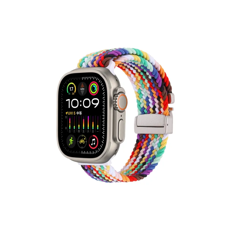 Small Bones Watch Band Apple Compatibility 49mm Nylon Material-1