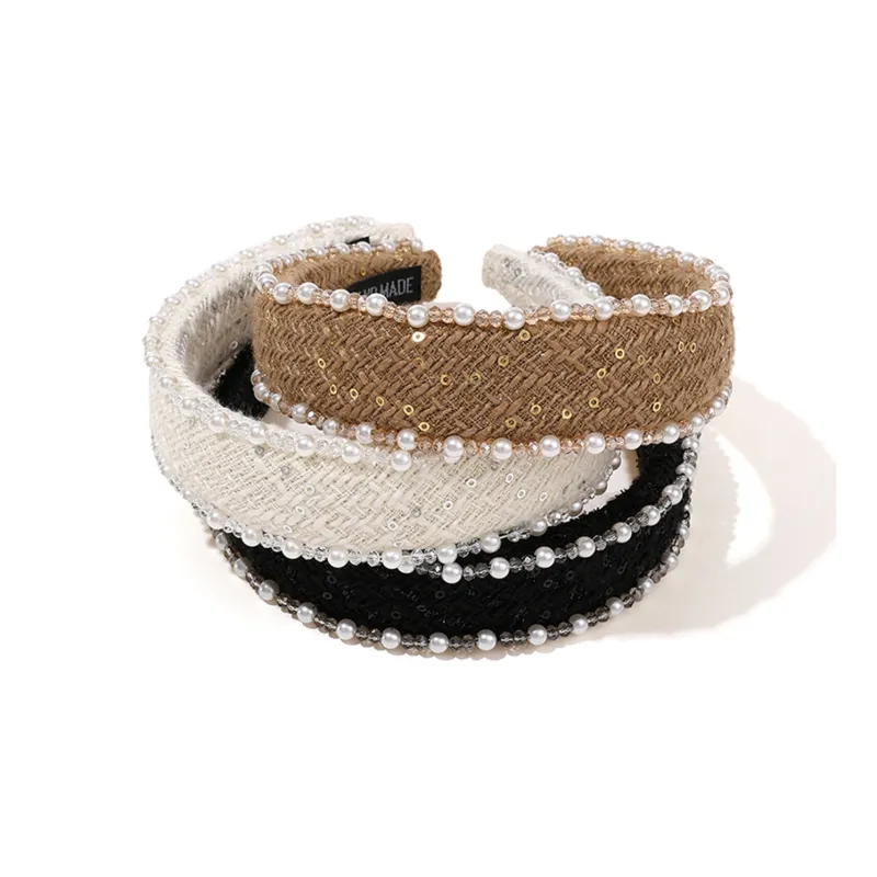 MISS XIA JWY Yarn Headbands Women's-2