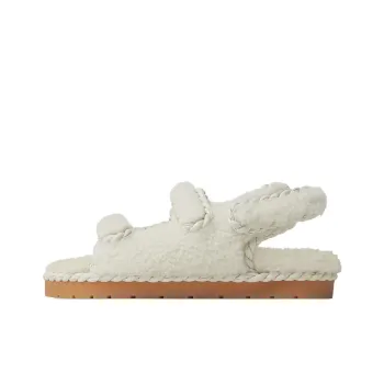 Bottega Veneta Jack One Strap Sandals Women's White
