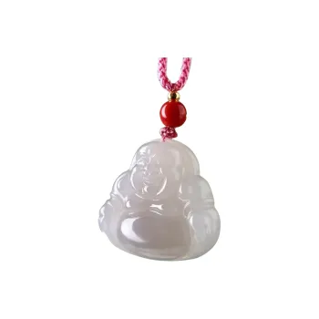 Renyu Jewelry Hetian Jade Necklaces Smoky Purple Women's
