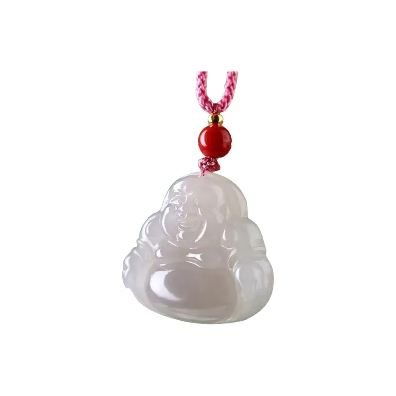 Renyu Jewelry Hetian Jade Necklaces Smoky Purple Women's-0